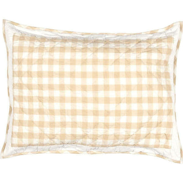 Annie Buffalo Tan Check Standard Sham 21x27 VHC Brands - The Fox Decor